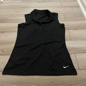 Nike golf polo tank black S